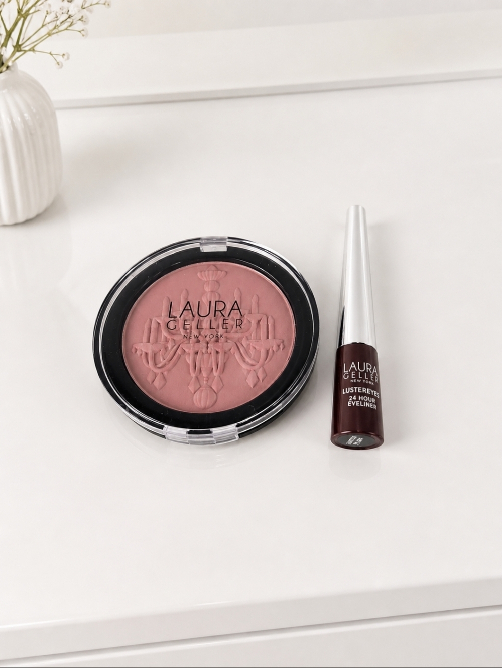 Laura Geller Chandelier Blush & Liquid Eyeliner Set - Picture 11 of 15